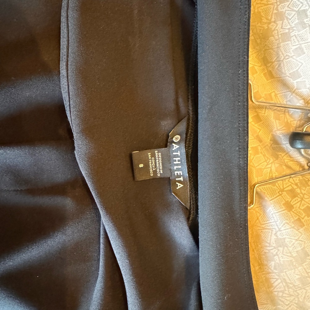 Athleta Black Dress Pants Classic Style - Picture 3 of 3